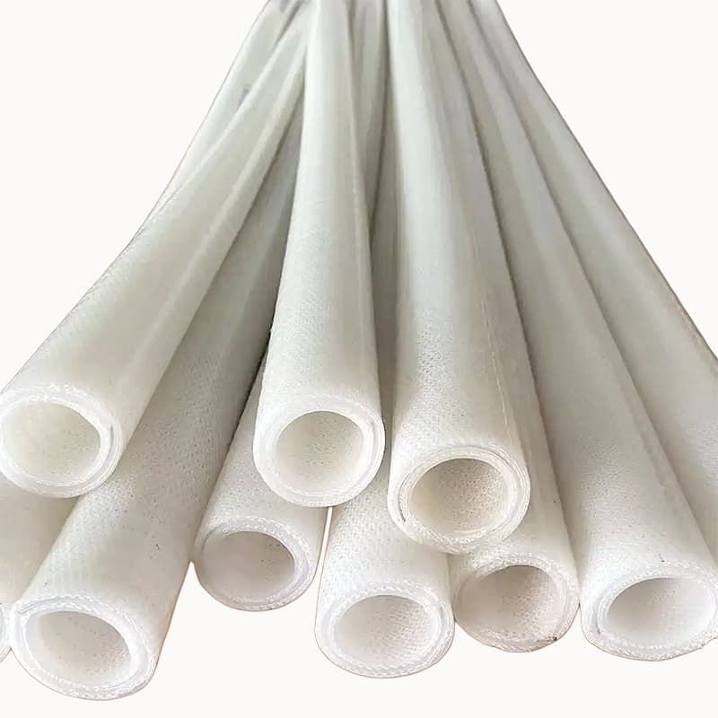Platinum-Cured Steel Wire Reinforced Fabric Silicone Hose image 4