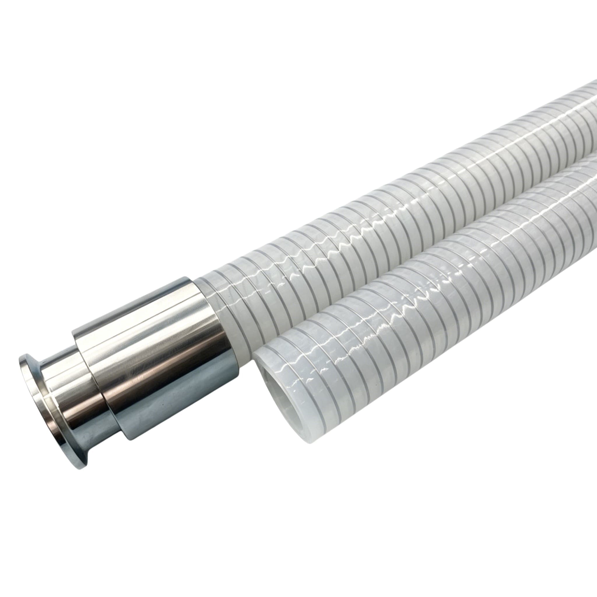 Silicone Tubing With Stainless Steel Helix image 2