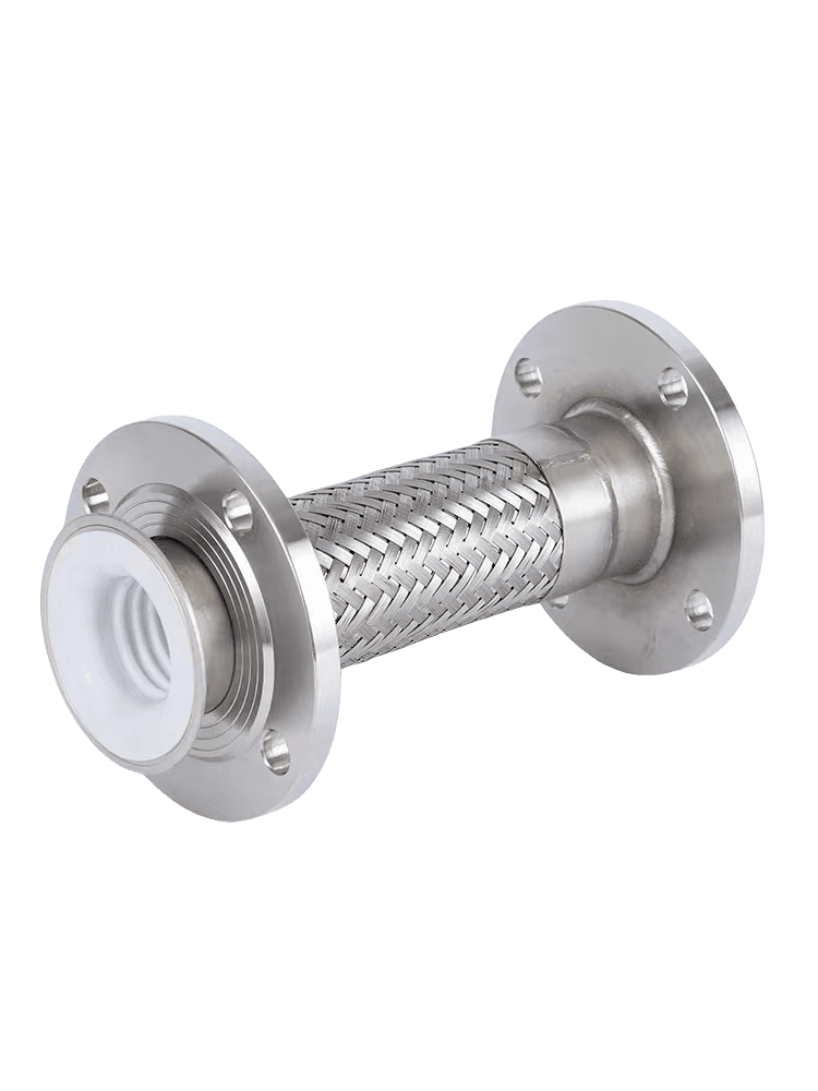 PTFE-Lined Metal Braided Corrugated Hose image 2