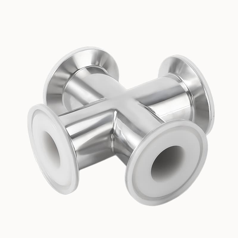 PTFE-lined TC clamp image 7