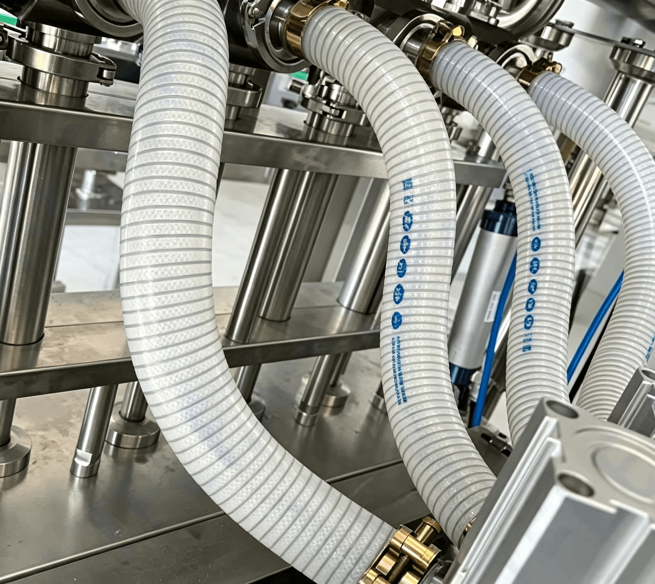 Silicone Tubing With Stainless Steel Helix image 7