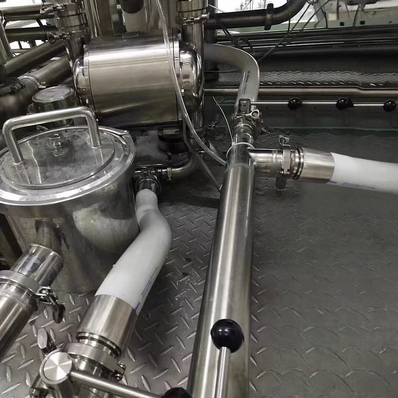 Platinum-Cured Steel Wire Reinforced Fabric Silicone Hose image 10